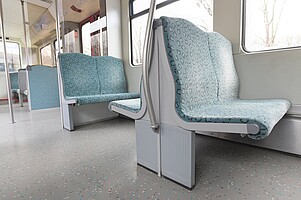 Sitzanordnung in der Baureihe 481