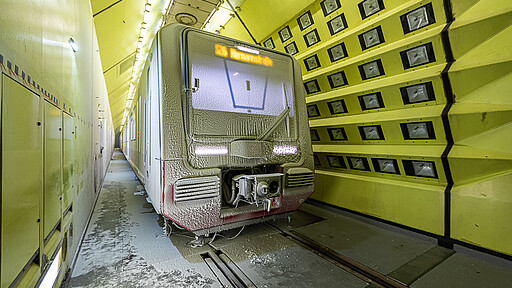 Die Neue S-Bahn im Test in der Klimakammer Die Neue S-Bahn im Test in der Klimakammer