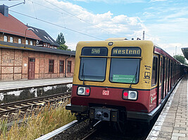 Abschlussfahrt der Baureihe 485 auf der S46 (Juni 2022)