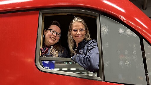 Event-Zug informierte Besucher:innen über berufliche Zukunft bei der Bahn