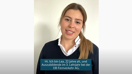 Lea bewirbt sich als deine Arbeitskollegin.