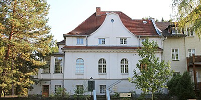 Das Wohnhaus von der kommunistischen Reichstagsabgeordneten und Frauenrechtlerin Clara Zetkin
