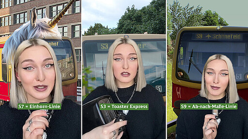 Viel Lokalkolorit, eine Prise S-Bahn-Insiderwissen und ein Mü Magie standen Pate bei der Neubennenung unserer Linien.