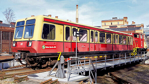 Endstation Technikmuseum Die S-Bahn Berlin hat dem Deutschen Technikmuseum einen alten Triebwagen der Baureihe 485 gespendet.