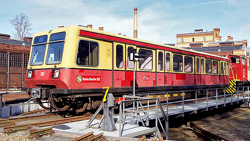 Endstation Technikmuseum Die S-Bahn Berlin hat dem Deutschen Technikmuseum einen alten Triebwagen der Baureihe 485 gespendet.
