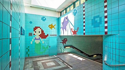 Gestaltungsentwurf für den Fußgängertunnel