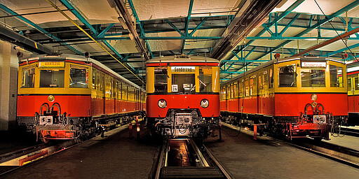 Die historischen S-Bahnen werden vom Verein mit viel Herz und Einsatz erhalten.