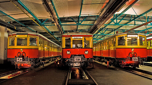 Geschichte zum Miterleben Die historischen S-Bahnen werden vom Verein mit viel Herz und Einsatz erhalten.
