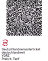 Das Deutschlandsemesterticket als Handyticket
