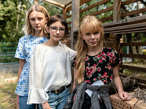 Joelle Bils, Jolanda Fahl, Johanna Lemke Die Schülerinnen Joelle, Jolanda und Johanna.