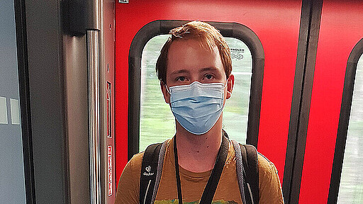 Ein idealer Studentenjob Janik Hoffmann interviewt seit anderthalb Jahren Fahrgäste für den VBB.