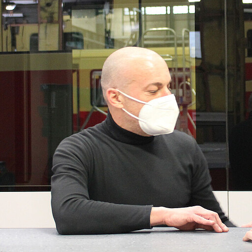 Langlebigkeit 481 Inneneinrichtung Nils Theisselmann ist Fachverantwortlicher für Produktgüte bei der S-Bahn Berlin