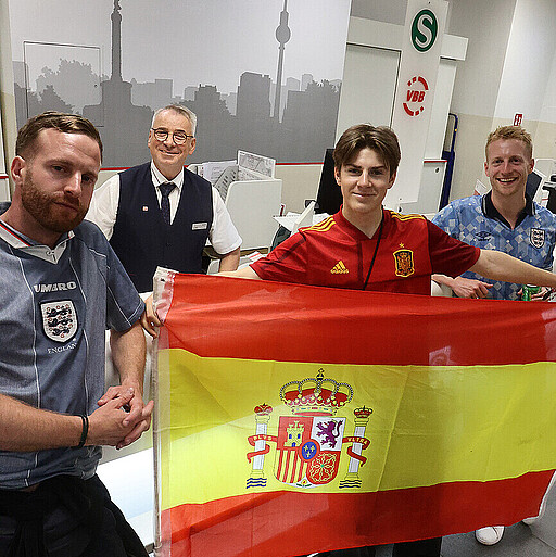 Andreas Engel, Reiseberater im Kundenzentrum Friedrichstraße