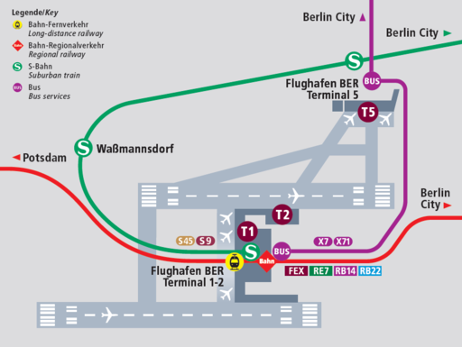 Metro Connection From Park Inn To International Airport In Berlin sbahn.berlin