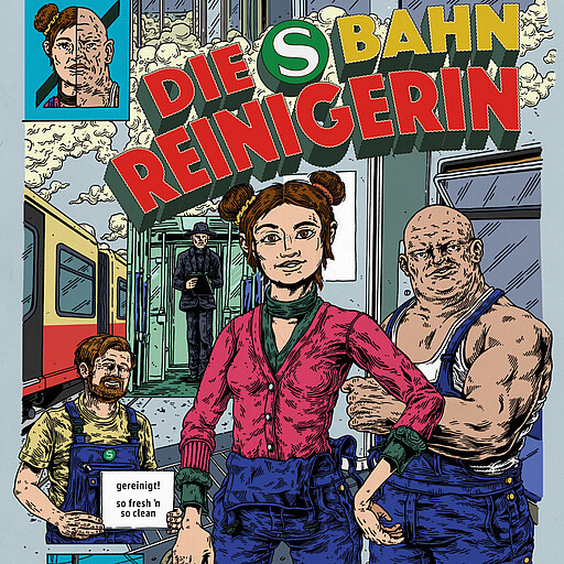 Die S-Bahn-Reinigerin Cover des Comics