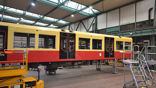 Projekt Langlebigkeit BR481 im Werk Schöneweide