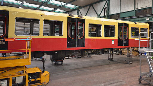 Projekt Langlebigkeit BR481 im Werk Schöneweide