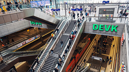 Seit dem 20. März sind alle Bahnsteige im Berliner Hauptbahnhof wieder stufenlos erreichbar.