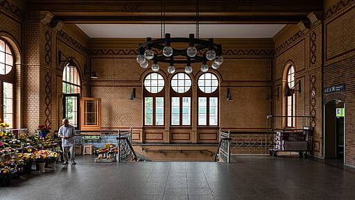 Prenzlauer Allee Renovierung Eingangsbereich