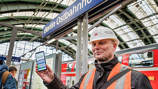 Steffen Dieckmann, Bauingenieur und Projektleiter am Ostbahnhof Projektleiter Ostbahnhof