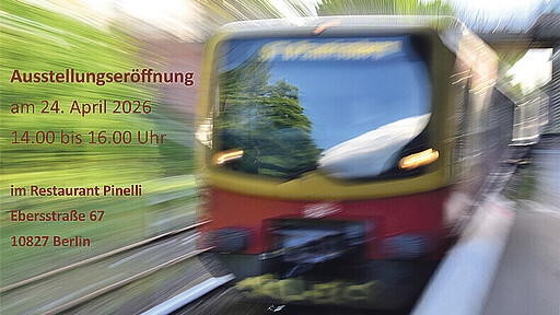 Das S steht für "schnell": Henning Mielke hat das Titelfoto zur Ausstellung geschossen.