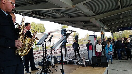 Zugtaufe: "Ahrensfelde"