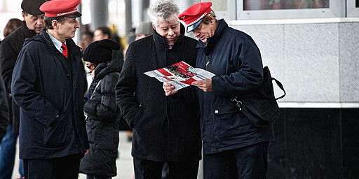 Fahrgastberatung durch KiN-S Personal