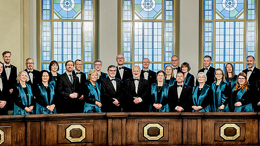 Chorauftritt beim Louis-Lewandowski-Festival, das in diesem Jahr sein 15. Jubiläum feiert