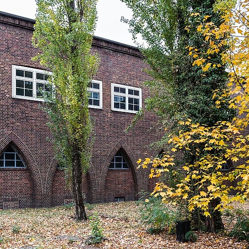 Betriebszentrale Halensee Das 90 Jahre alte Gebäudeensemble von Architekt Richard Brademann ist denkmalgeschützt.