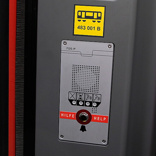 Sprechstelle in der neuen Baureihe 483/484