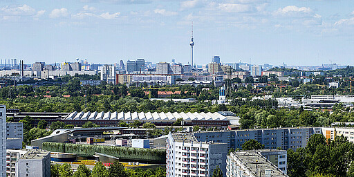 Blick von der Aussichtsplattform