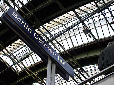 Bahnhof Ostbahnhof - Schild