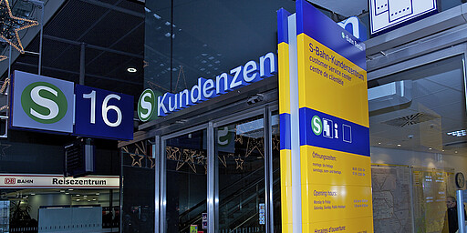Kundenzentrum Hauptbahnhof S-Bahn Kundenzentrum Hauptbahnhof