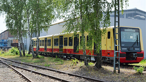 Ankunft im Werk Schöneweide