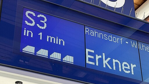 S3 nach Erkner