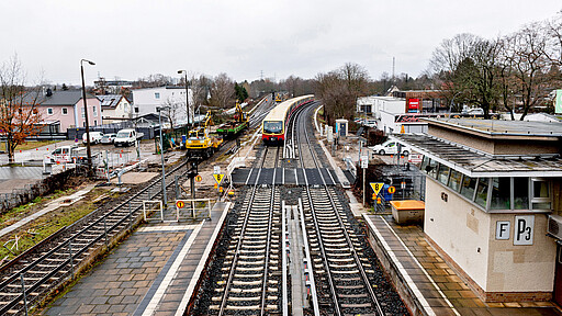 Stellwerk Die Baustelle am Biesdorfer Kreuz