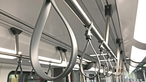 Hand straps and handrails