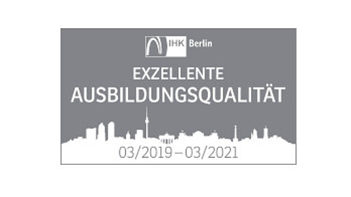 Gütesiegel Gütesiegel „Exzellente Ausbildungsqualität“ für die Jahre 2019 bis 2021