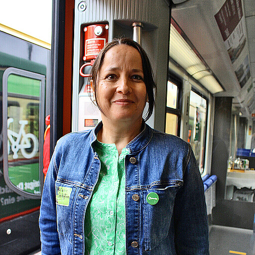 Einsatz des Bewerbungszugs ein besonderes Event. Dr. Mélanie Schäffner, Geschäftsführerin Personal bei der S-Bahn Berlin.