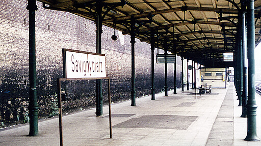 Savignyplatz Überdachter Bahnsteig