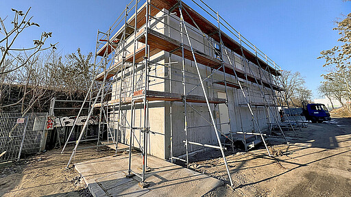 Moderne Technik für den S-Bahnbetrieb: In Schöneweide entsteht ein neues Elektronisches Stellwerk.