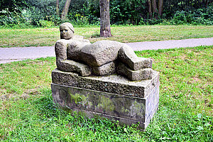 Skulptur im Springpfuhlpark