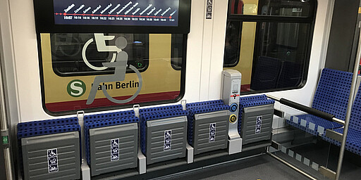 Neues Mehrzweckabteil in der BR483