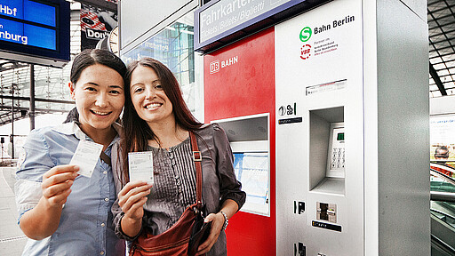 Ticketautomaten An den Automaten können Sie schnell und einfach Ihr Ticket kaufen.