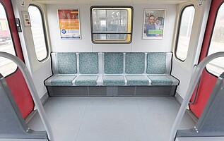 Sitzplätze in der Baureihe 485