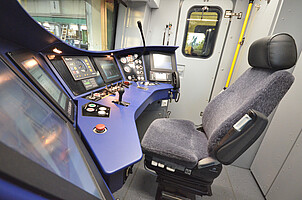 The new S-Bahn driver’s cab