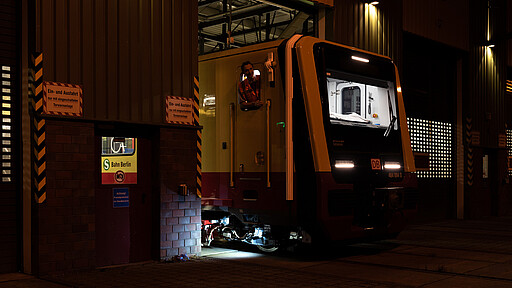 Der erste neue S-Bahnzug geht auf Testfahrt.