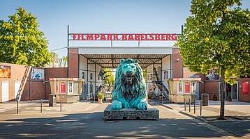 Filmpark Babelsberg Eingang zum Filmpark Babelsberg