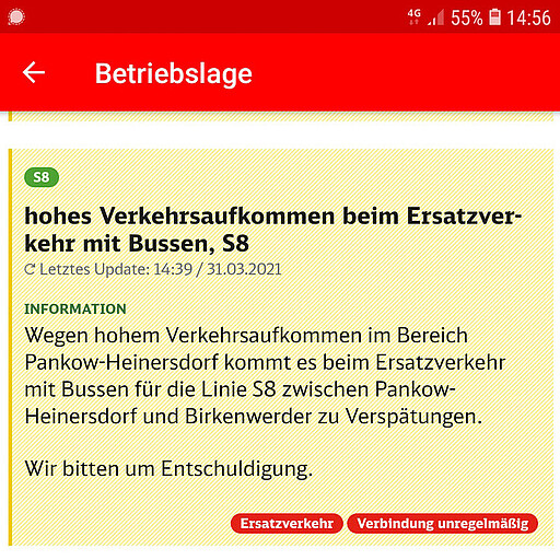Betriebslage Screenshot Betriebslage