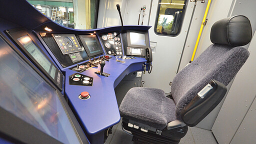 Neue S-Bahn Führerstand